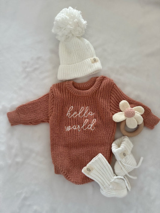 (Pre Order) Hello World Set - Dusky Pink